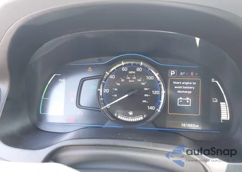 2019 Hyundai Ioniq Hybrid Blue z USA, uszkodzony, nr VIN KMHC65LC2KU139391